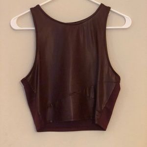 Crop top, great for a night out on the town